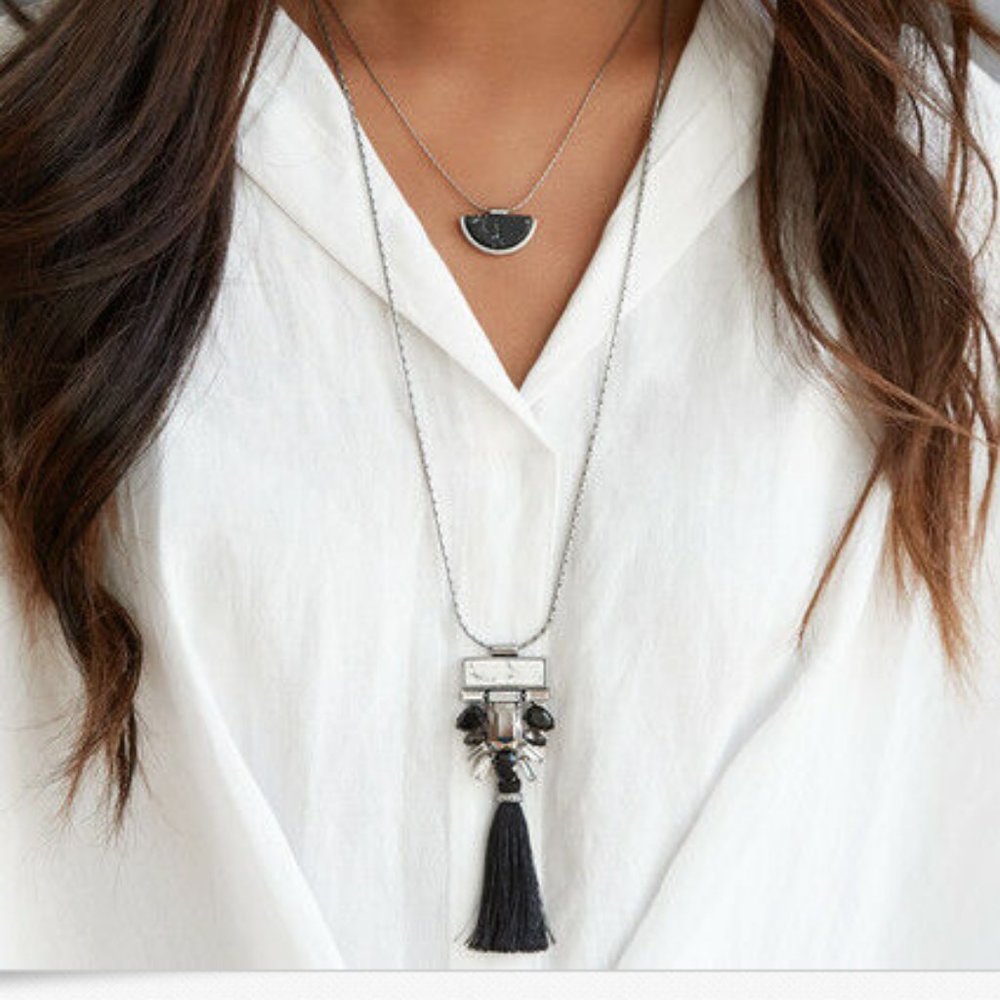 Chloe and Isabel Hero Convertible Tassel Necklace